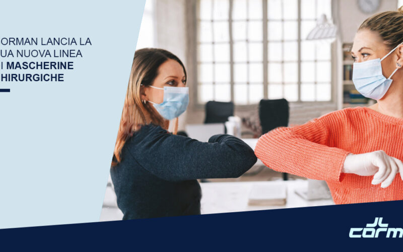 Corman inaugura la sua nuova linea di mascherine chirurgiche
